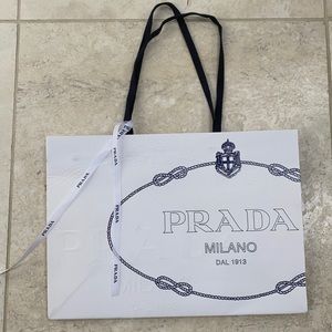 Prada shopping bag